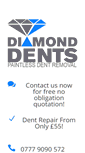 Mobile Screenshot of diamonddents.co.uk